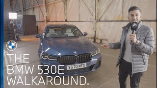 BMW UK  The 530e Walkaround [upl. by Keram192]