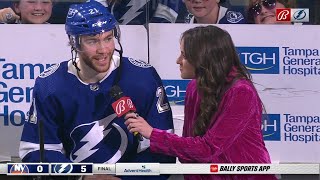 POSTGAME REACTION Tampa Bay Lightning vs New York Islanders 4123 [upl. by Elsinore]