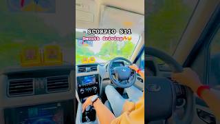 Scorpio s11 diesel driving mini vlog 🔥 scorpioclassic scorpios11 cardrivingstatus cardriving [upl. by Elana]