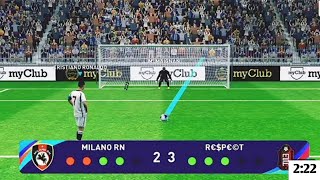 Ac milan VS Liverpool penalty shootout  UEFA Champion League 2024 🔥🔥 [upl. by Allimak214]