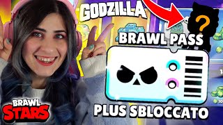 Ho SHOPPATO il BRAWL PASS PLUS di GODZILLA e SBLOCCO nuovi BRAWLER 😱 Brawl Stars ITA [upl. by Ecinnej672]