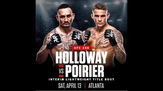 Holloway Vs Poirier 2 Full Fight  UFC 236 [upl. by Trumann]