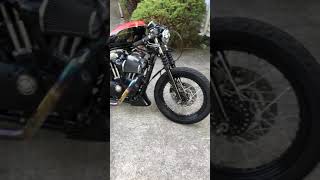 08 Harley Nightster 1200 walk around [upl. by Kong38]