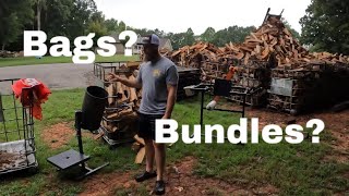 Firewood Bags or Firewood Bundles I Give You My Opinion [upl. by Wolfgang]