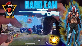 HANDCAM AWM  quotTutorial and Settingsquot  Lorem Free Fire  4K [upl. by Aible]