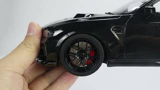 GT Spirit 118 BMW M2 Competition By Lightweight Performance Black Metallic  GT859Resin Car Model [upl. by Legna273]