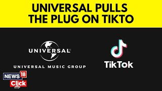 Universal Music And Tik Tok  Will Universal Music Pull the Plug on TikTok  N18V  News18 [upl. by Lamont]