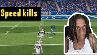 Madden 24 online regs he couldn’t stop the speed 😈 TUNE IN SUBSCRIBE [upl. by Nnyl821]