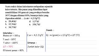 KIMIA TERMOMETER membahas soal sbmptn 2023 [upl. by Sigvard32]