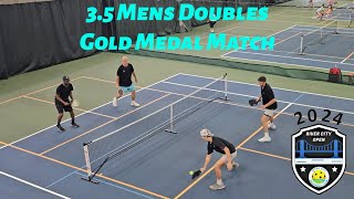 35 Mens Doubles  Gold Medal  2024 River City Open [upl. by Aysahc]