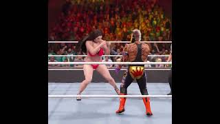 Live WWE 2K24  Randy Orton vs Indian Female Wrestler on WWE  WWE Smackdown Today Fight shorts [upl. by Rann89]