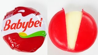 How to deep fry Mini Babybel 4K [upl. by Rosse374]