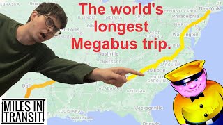 I Spent 3 for a 2000Mile Megabus Ride [upl. by Elyn808]