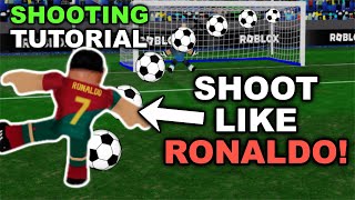 SHOOTING TUTORIAL  TPS ULTIMATE SOCCER [upl. by Burack770]