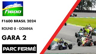 F1600 Brasil 2024  Round 8 Goiania  Gara 2 [upl. by Orv789]