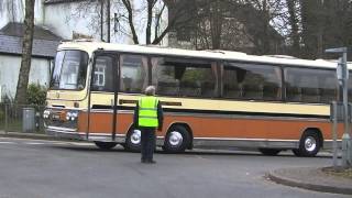 GRINDLES BEDFORD VAR CDD235K AT COLEFORD TRANSPORT FESTIVAL 010413 [upl. by Annamaria]