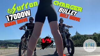 Супер мощный SURRON 17000w vs CHARGER 12000w [upl. by Agata]