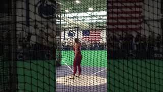 BROOKE ANDERSEN 2446M WEIGHT THROW 🔥🙌 [upl. by Pulling]