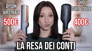 DYSON AIRSTRAIT vs GHD DUET STYLE  recensione finale 🔥 [upl. by Niram]