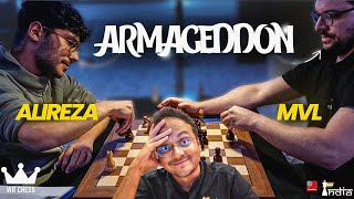 How fast the night changes  Firouzja vs MVL Armageddon  WR Chess Masters Cup 2024 [upl. by Llessur]