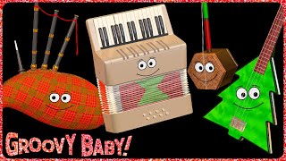 quotChristmas Around the Worldquot – Baby Sensory Music Video – Holiday Medley with 37 Instruments [upl. by Landbert]