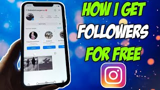 How I Get Free Instagram Followers Tutorial Updated iOSAndroid [upl. by Attennaj]