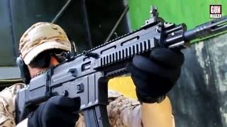 Shooting the ISSC MSR MK22 22LR SCAR [upl. by Klapp]