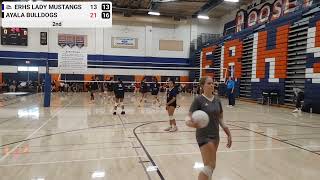 ERHS Lady Mustangs JV vs Ayala Bulldogs  SCRIMMAGE [upl. by Christianity]