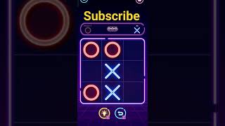 Tic Tac Toe  Always Win Trick Game tic tac toe Gameplay [upl. by Ylle]