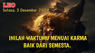 Leo♌ Tanda jika kamu di pilih semesta hari ini Desember 2024  Self Journey [upl. by Williams]