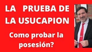 ESCRITURAR POR USUCAPION PRUEBA ⚖️ Prescripción adquisitiva Como probarla Escriturar mi casa [upl. by Pius]