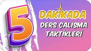 5dkda DERS ÇALIŞMA TAKTİKLERİ [upl. by Hadria146]