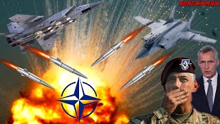 KINZHAL Hypersonic Missiles Rain On NATO Airbase In KHMELNYTSKYI┃FAB3000 Demoralized Ukrainian Army [upl. by Htehpaj]