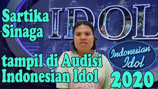 Sartika Sinaga tampil di Audisi Indonesian Idol PARODY [upl. by Niwre57]