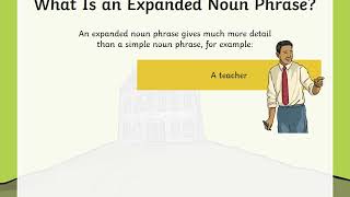 27 04 20 Year 4 English  Expanded Noun Phrases [upl. by Farver945]