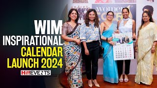 Hi Events  WIM inspirational calendar launch 2024 [upl. by Eldrid]