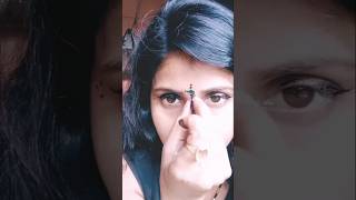 I Tried The DIY Bindi Hack😲youtubeshorts diybindi bindi trendingBindiArt shorts MakeupHack [upl. by Enigroeg]