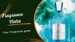 Virgin Island Water  Creed Fragrance notes [upl. by Aicnorev]