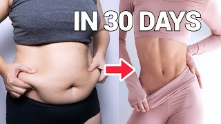 8 min standing beginner friendly flat belly workout🔥 NO JUMPING NO EQUIPMENT [upl. by Ardnahc946]