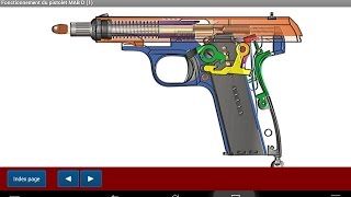 Le pistolet français MAB D expliqué  Application Android  HLebookscom [upl. by Flodnar]