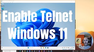 How To Install Telnet on Windows 11 [upl. by Hgielyak]