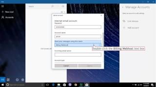 How to configure Zimbra on Windows 10 Mail [upl. by Shaffer743]