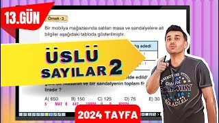 ÜSLÜ SAYILAR 2  13 GÜN 40GündeTYTmatematikkampı [upl. by Boothe]