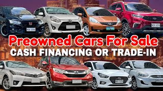 Preowned Cars For Sale Philippines  Segunda Manong Sasakyan  Bentahan ng Sasakyan  Qualitycars [upl. by Esyahc11]