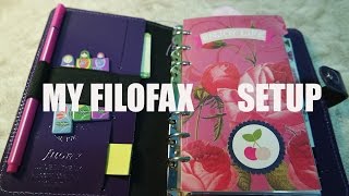 Whats In My Planner  Filofax Setup [upl. by Farhi]