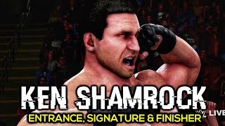 Ken Shamrock  WWE 2K19 PC Mod [upl. by Xino]