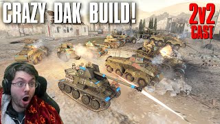 2v2 CAST  CRAZY DAK BUILD  Top 100  Company of Heroes 3 [upl. by Tallbott]