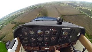 Full Length Flight  Touch amp Goes  Cessna 172 Skyhawk [upl. by Harpp]