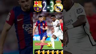 Real Madrid vs Barcelona 2024football shorts cr7 edit ronaldo soccer cristianoronaldo goat [upl. by Nnayllek]