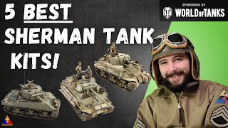 5 Sherman Tank Kits EVERY Scale Modeler Should Build At Least Once [upl. by Eal]